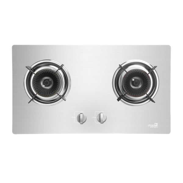 超人（chaoren）919B燃氣灶具G738家用內(nèi)旋火臺式嵌入式兩用猛火煤氣灶大火力不銹鋼雙灶