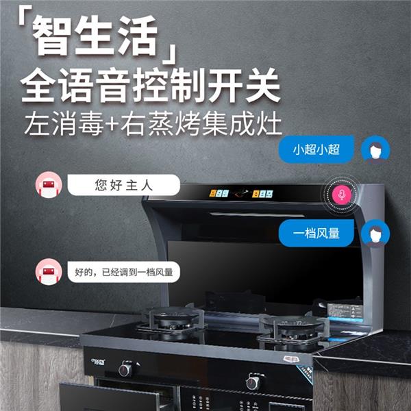 超人（chaoren）JJZT-X15-S集成灶一體煙灶左消右蒸烤家用廚房環(huán)保猛火灶自動(dòng)清洗 JJZ【X15-S：液化氣】