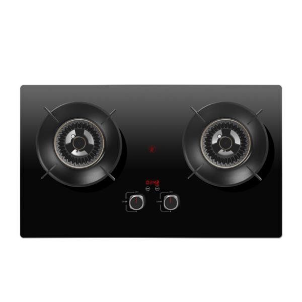 超人(chaoren)X15系列燃?xì)庠罹連03嵌入式內(nèi)旋猛火煤氣灶防爆玻璃爐具家用大火力爆炒雙灶