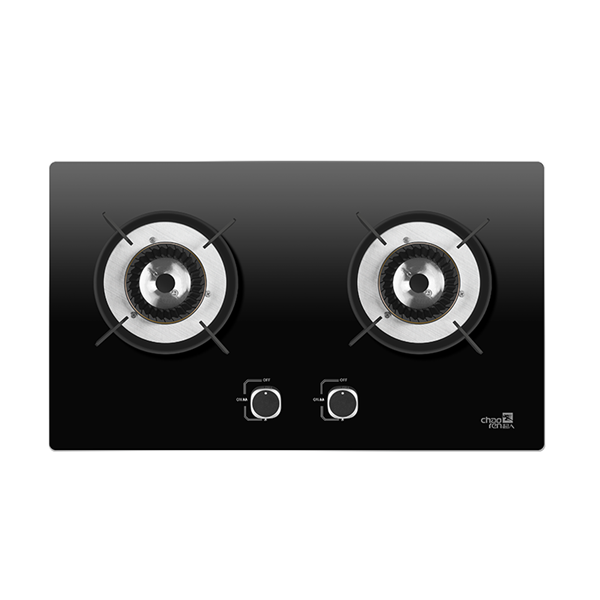 超人（chaoren）內(nèi)旋猛火灶燃氣灶818系列B01家用爐具嵌入式雙灶鋼化玻璃面板煤氣灶